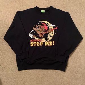 Vintage Scooby Doo Halloween Sweatshirt Size Large